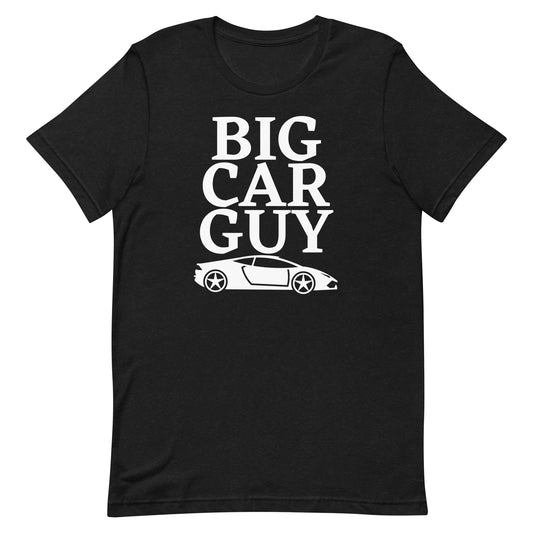 BIG CAR GUY TEE  - BLACK